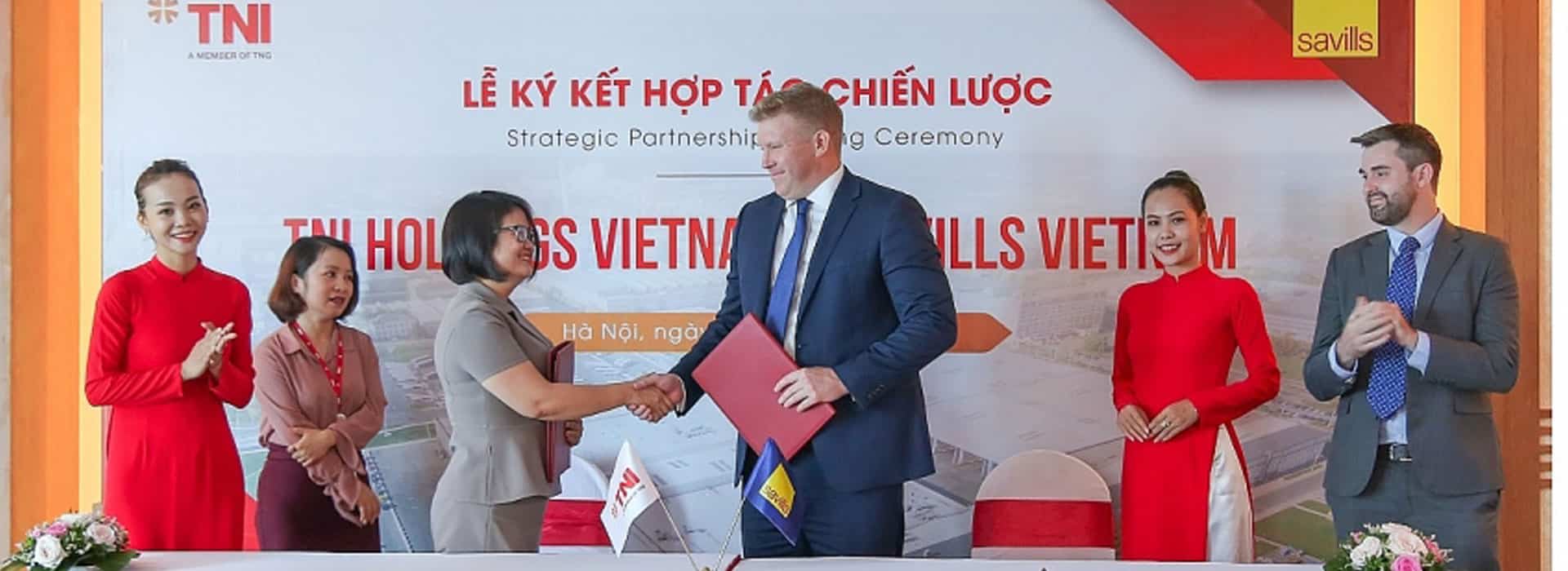 TNI Holdings Vietnam and Savills Vietnam enter strategic partnership