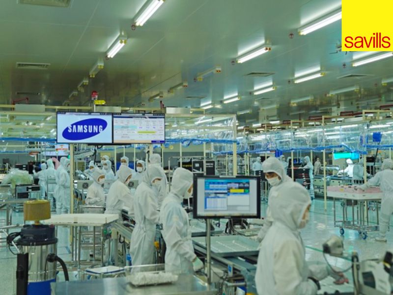 Samsung's smart factory in Vietnam