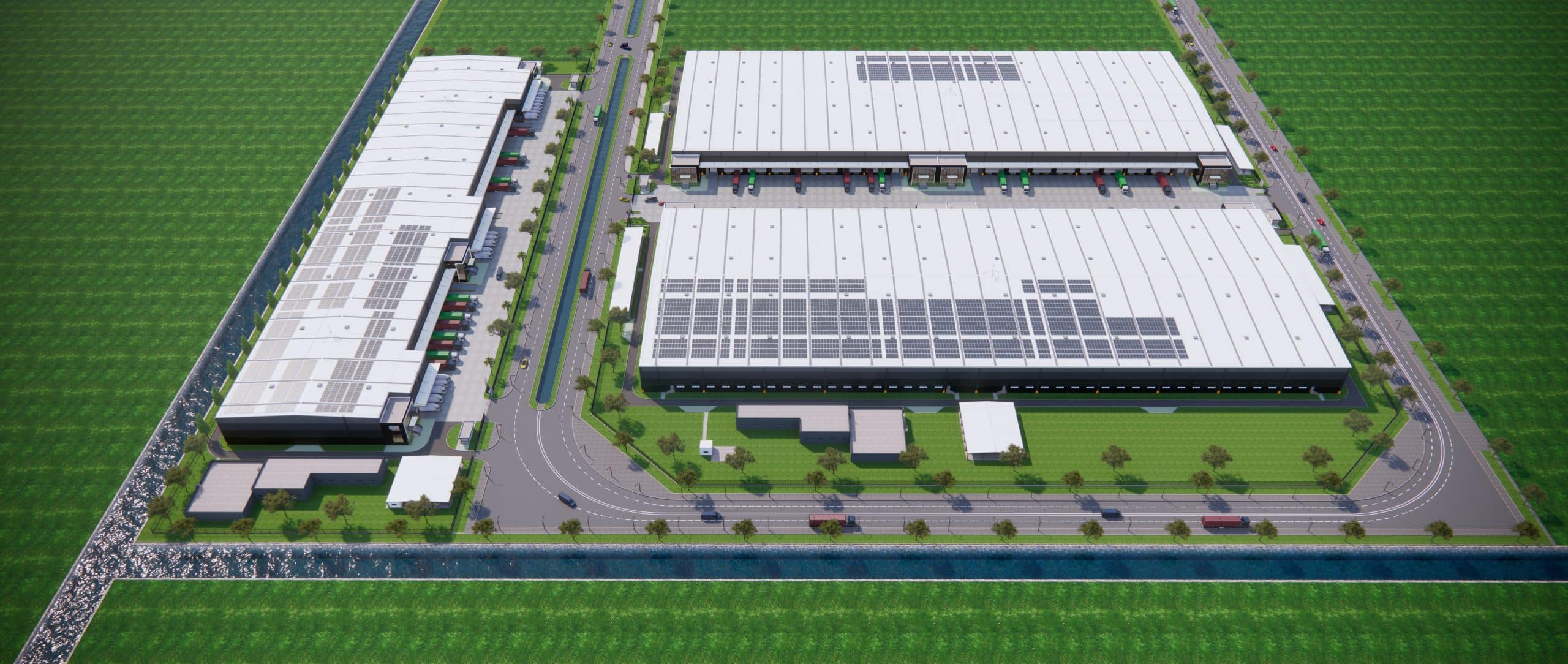 SHY-FW59 Ready-Built Warehouses & Factories Hybrid for Lease in Hung Yen