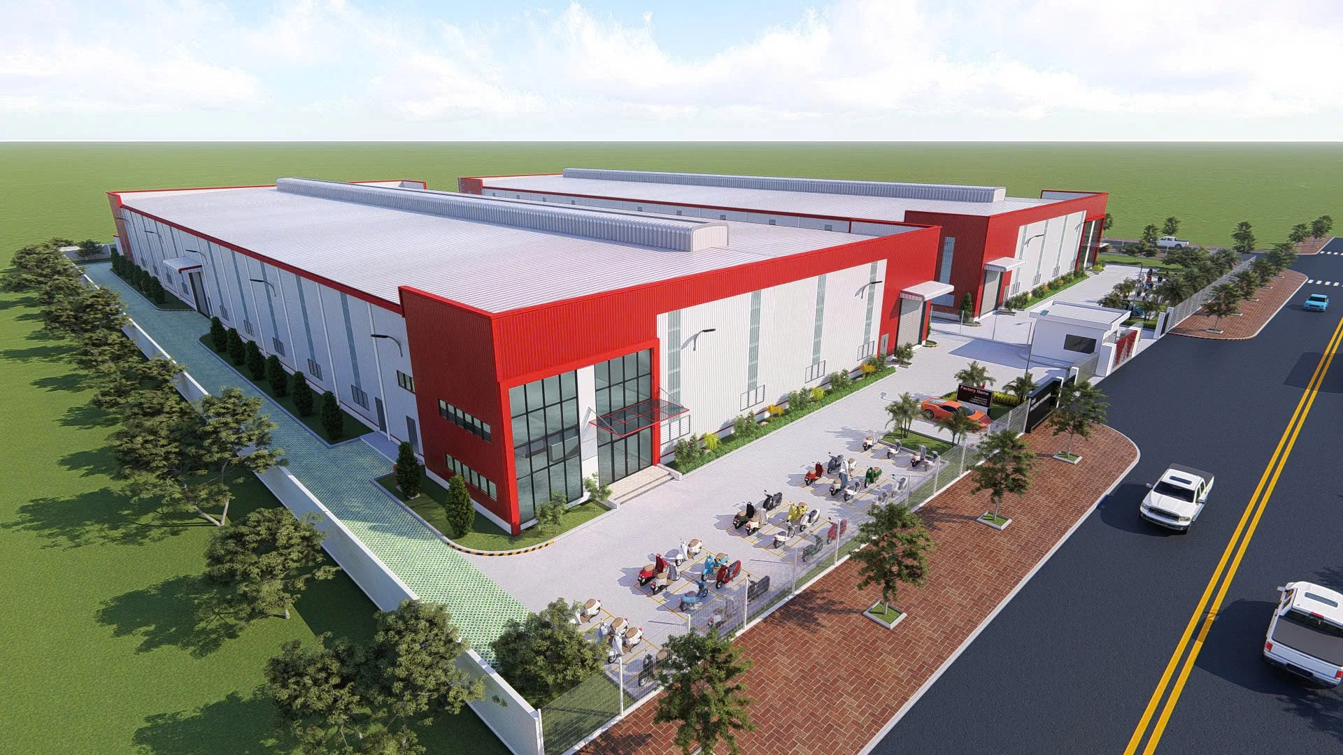 SDN-F74 Ready-Built Factories for Lease in Da Nang