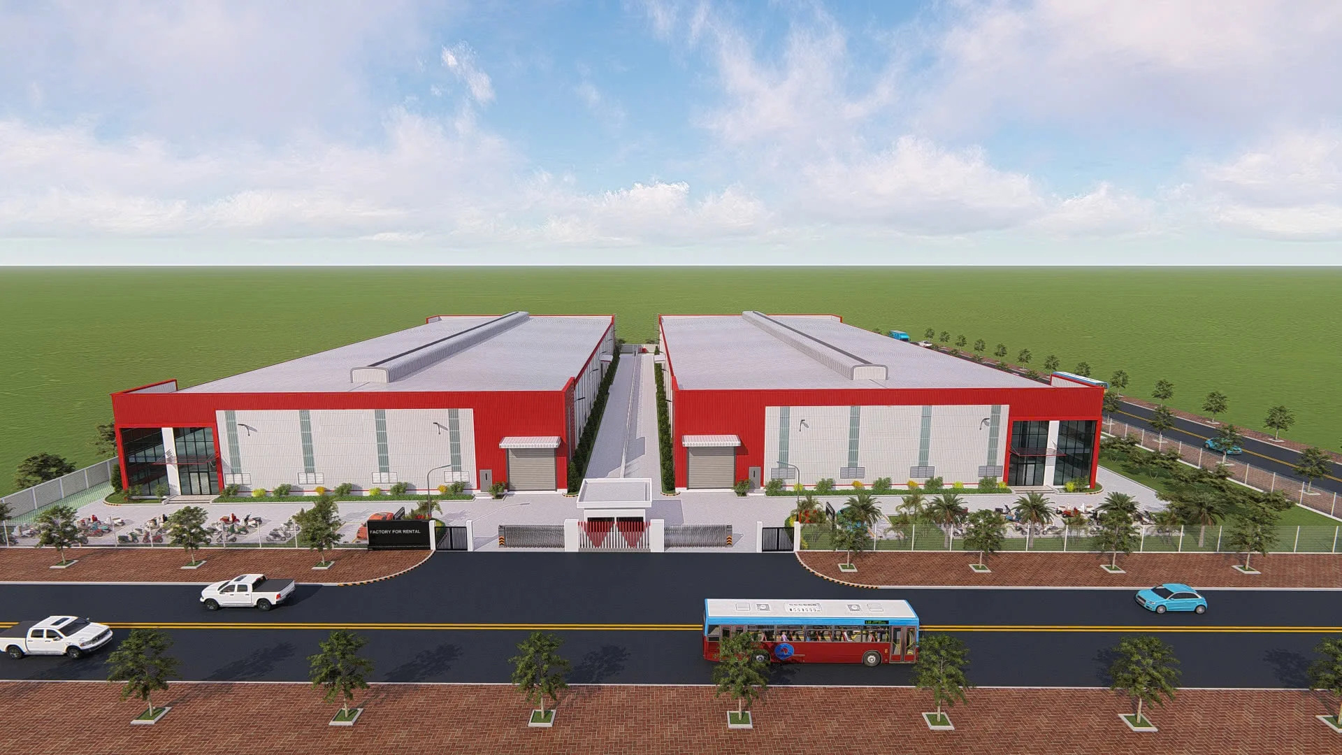 SDN-F74 Ready-Built Factories for Lease in Da Nang