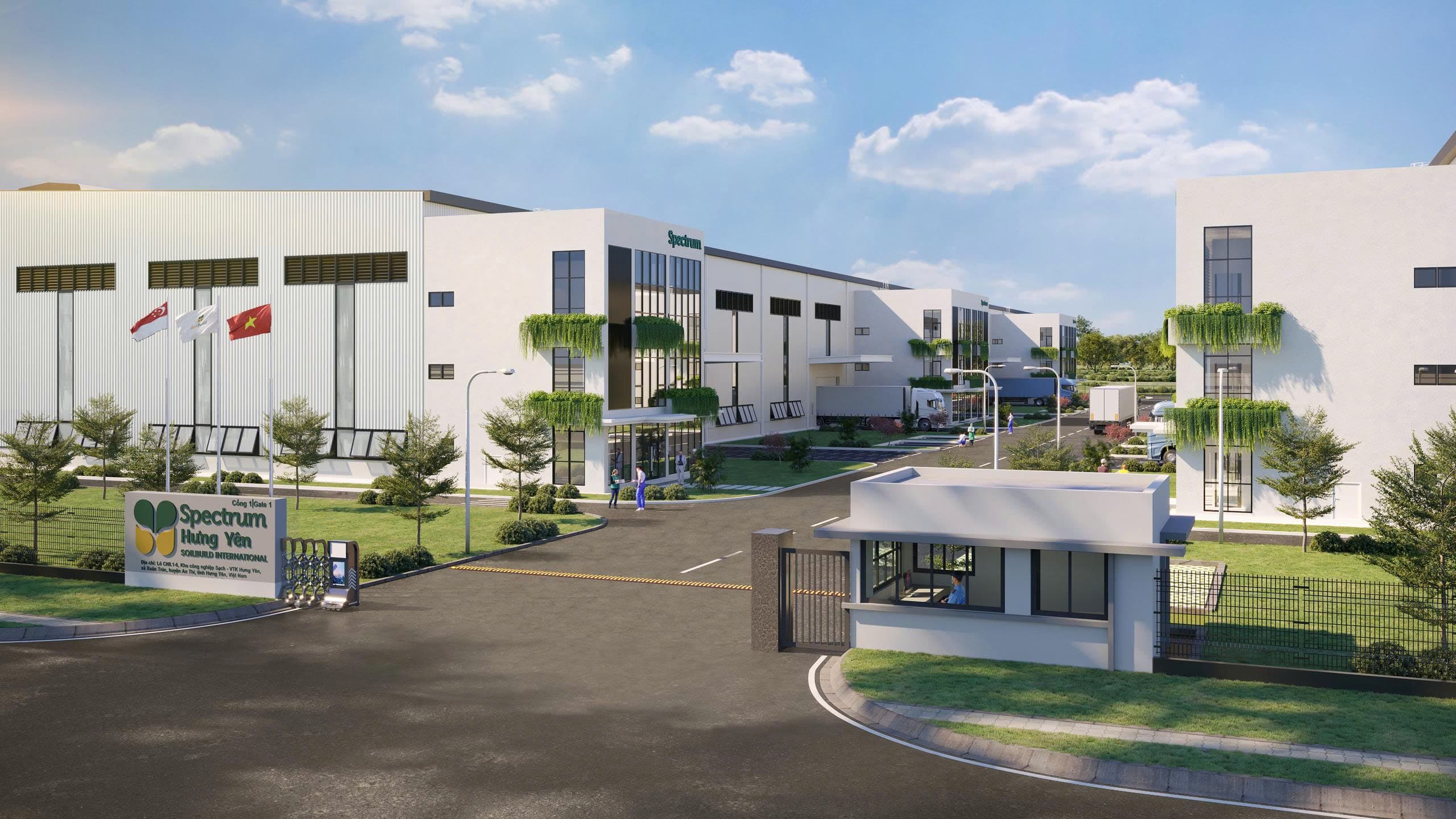 SHY-F72 Ready-Built Factory for Lease in Hung Yen