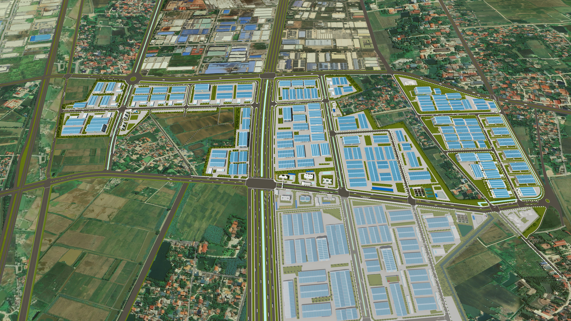 SNB-L129 Industrial Land for lease in Ninh Binh
